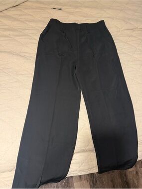 Amazon Women's Wide Leg Pants - Black